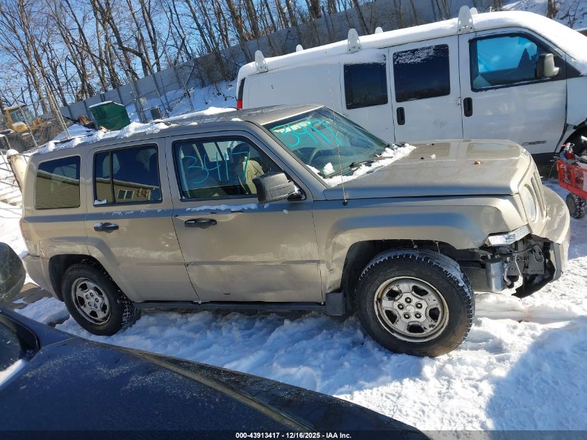 2009 Jeep Patriot Sport VIN: 1J4FT28A39D146564 Lot: 43913417
