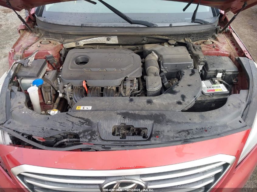 2015 Hyundai Sonata Se VIN: 5NPE24AF0FH082754 Lot: 43913429