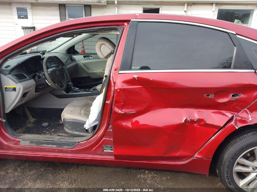 2015 Hyundai Sonata Se VIN: 5NPE24AF0FH082754 Lot: 43913429