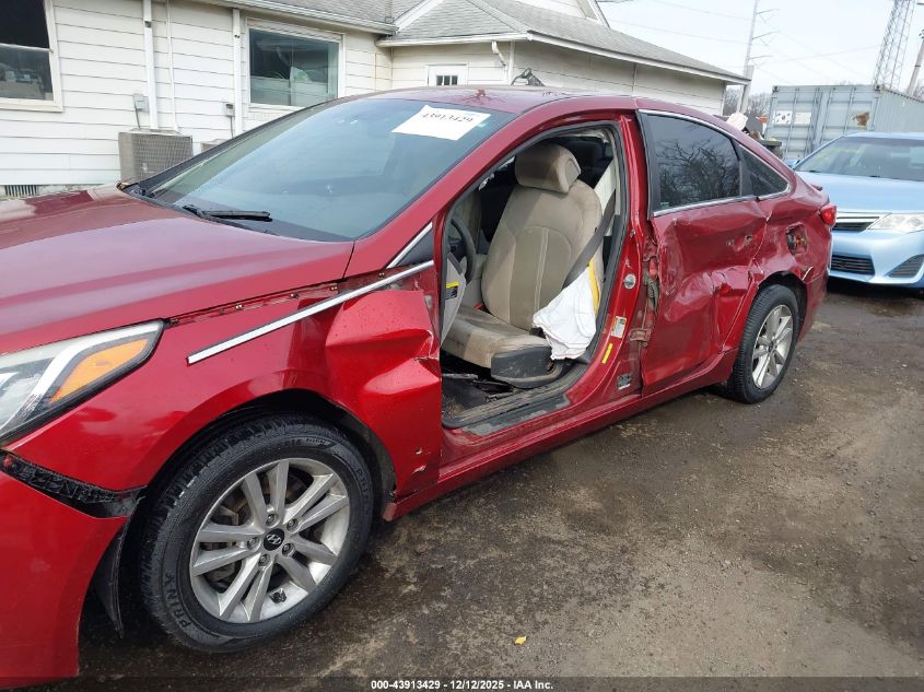 2015 Hyundai Sonata Se VIN: 5NPE24AF0FH082754 Lot: 43913429