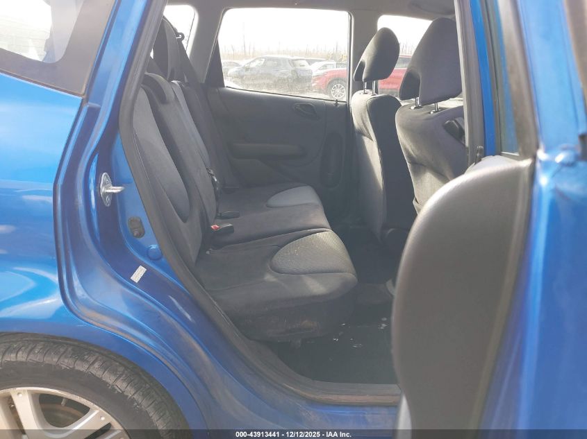 2007 Honda Fit Sport VIN: JHMGD38627S036833 Lot: 43913441