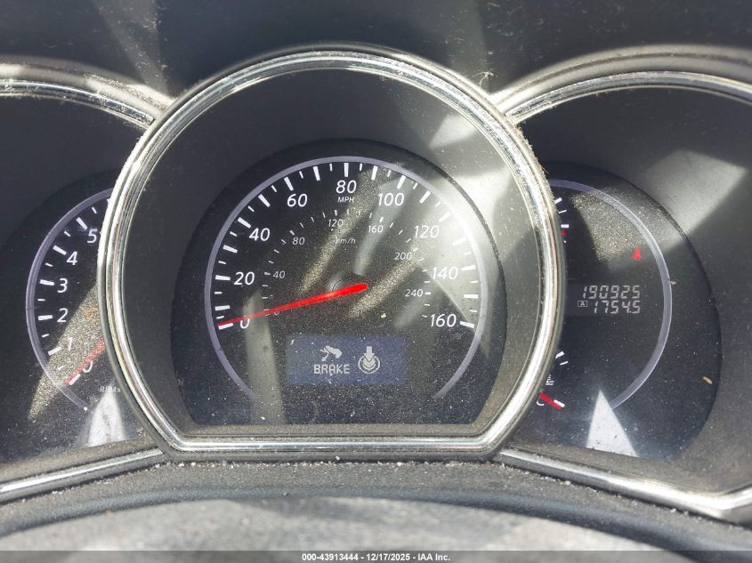 2012 Nissan Murano Sv VIN: JN8AZ1MW0CW220534 Lot: 43913444