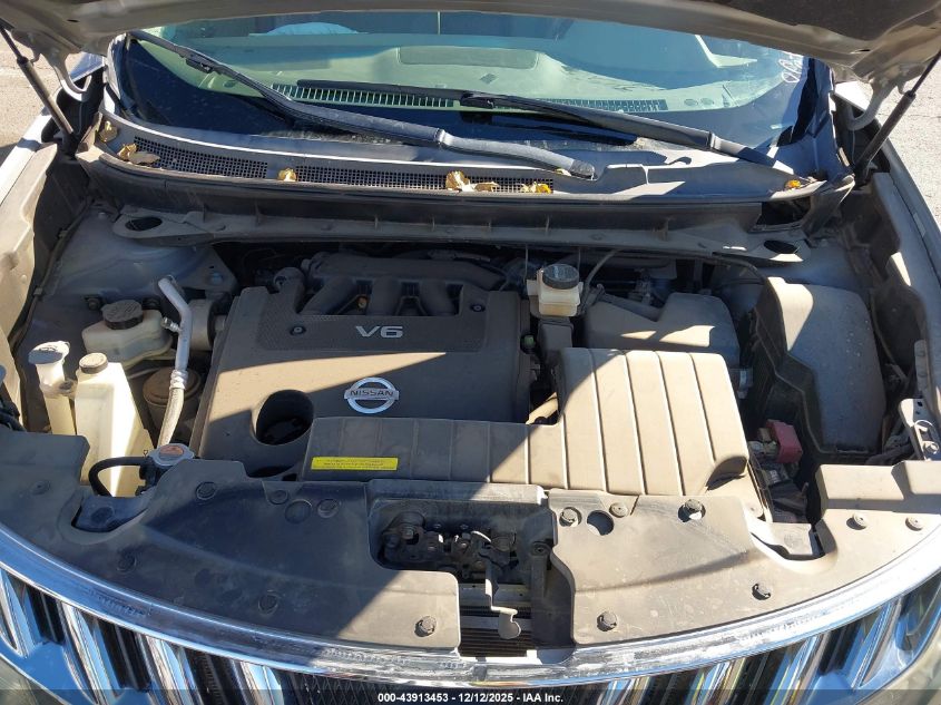 2009 Nissan Murano Sl VIN: JN8AZ18U99W105545 Lot: 43913453