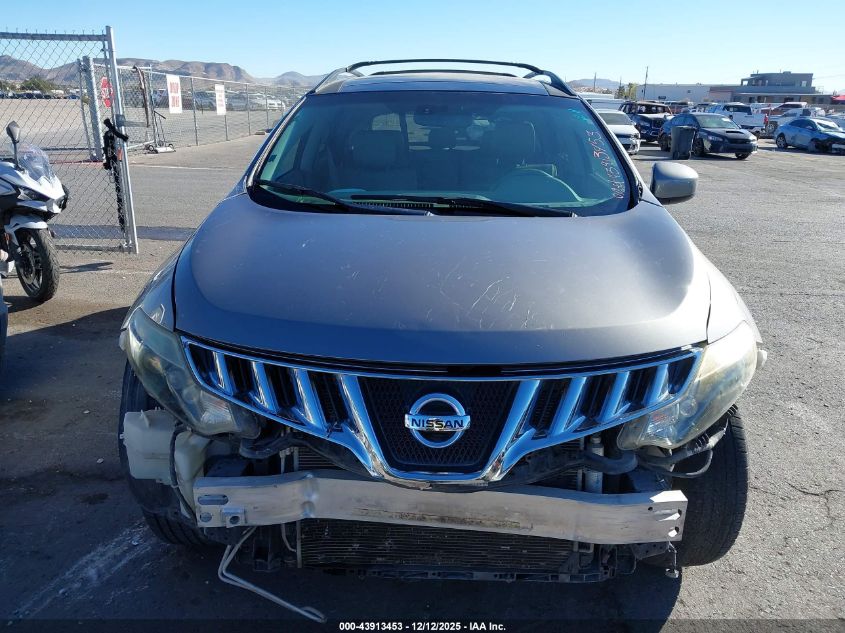 2009 Nissan Murano Sl VIN: JN8AZ18U99W105545 Lot: 43913453