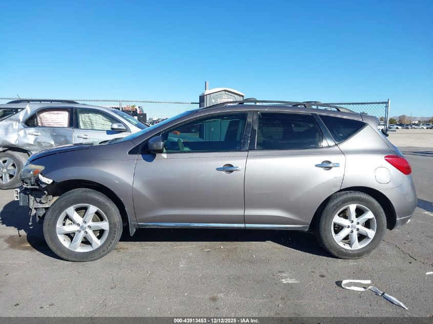 2009 Nissan Murano Sl VIN: JN8AZ18U99W105545 Lot: 43913453