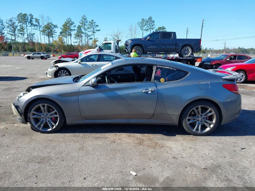 2010 Hyundai Genesis 2.0T Track VIN: KMHHT6KD3AU022125 Lot: 43913455