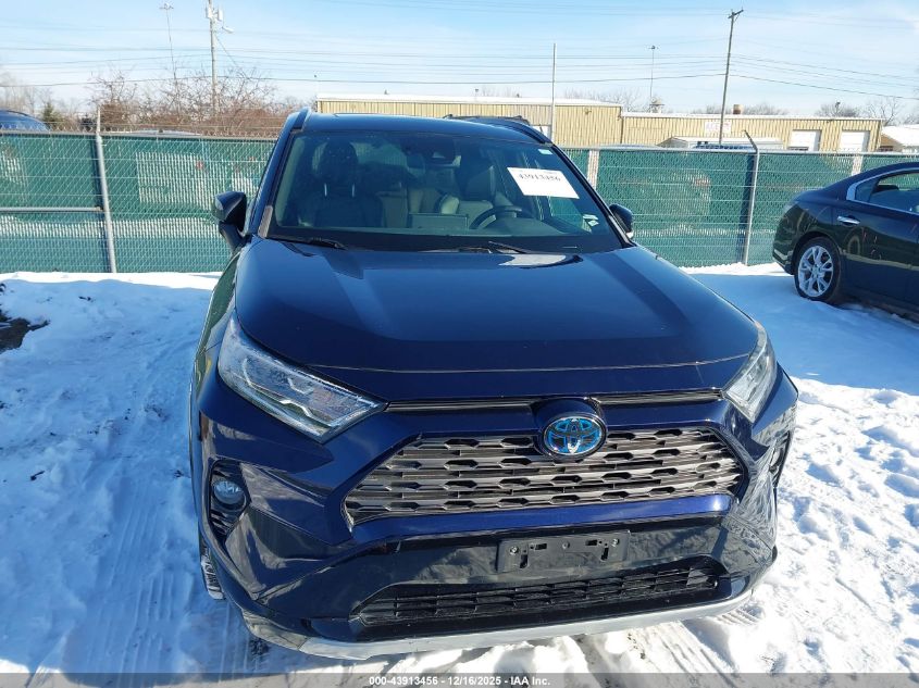 2020 Toyota Rav4 Hybrid Xse VIN: 2T3EWRFV7LW060353 Lot: 43913456