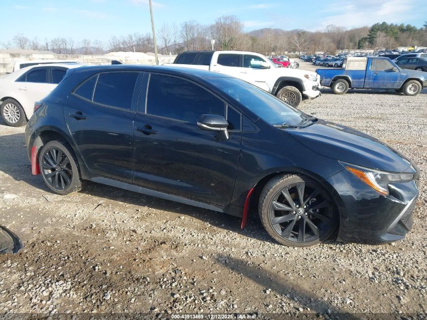 2021 Toyota Corolla Se Nightshade Edition VIN: JTND4MBE0M3118605 Lot: 43913469