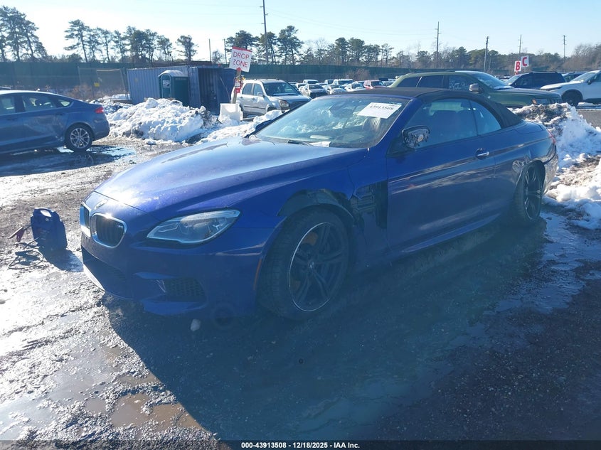 Vin: wbs6g9c50gd932213, lot: 44409116, bmw m6 20162