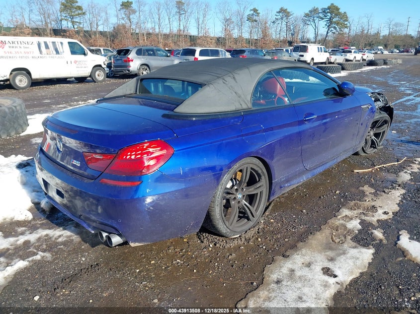 Vin: wbs6g9c50gd932213, lot: 44409116, bmw m6 20164