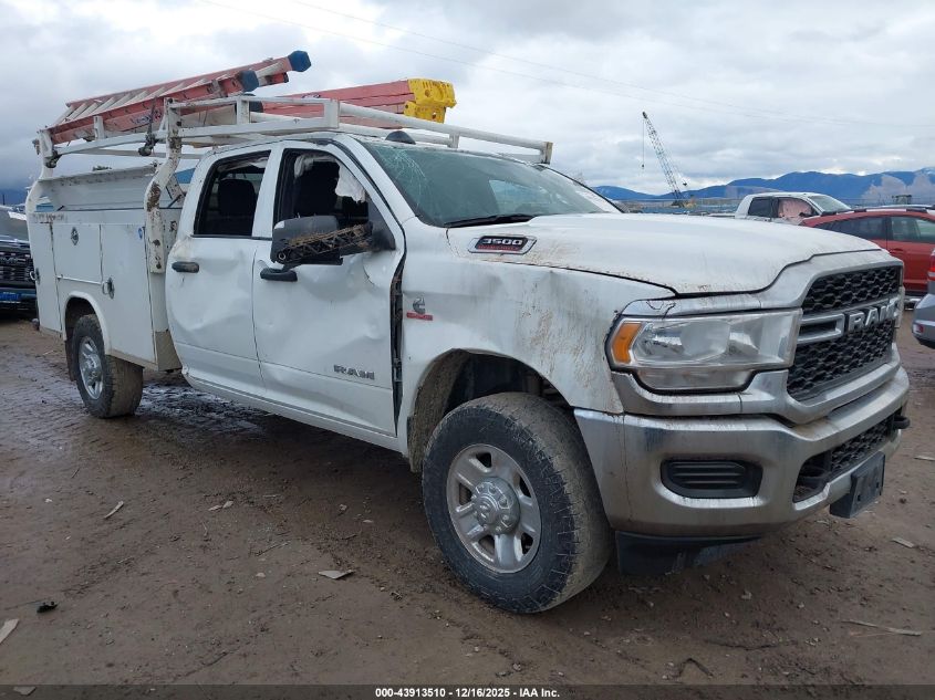 2022 Ram 3500 Tradesman 4X4 8' Box VIN: 3C63R3GL6NG276956 Lot: 43913510