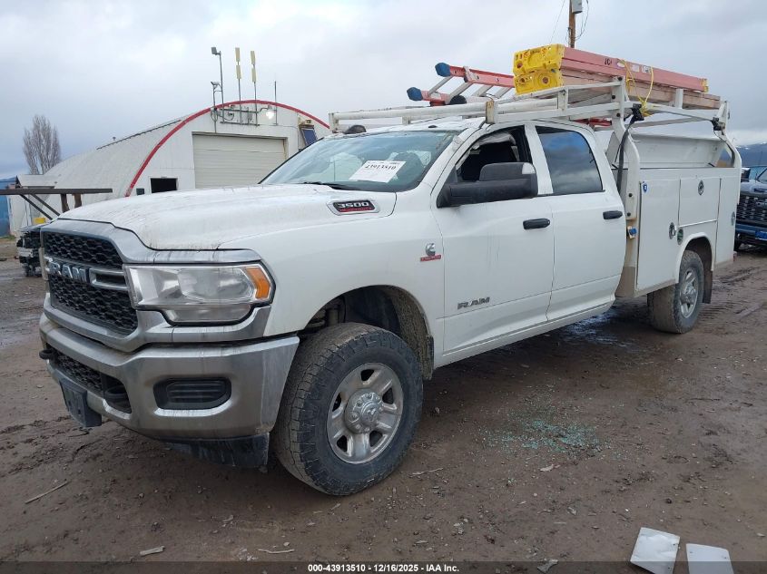 2022 Ram 3500 Tradesman 4X4 8' Box VIN: 3C63R3GL6NG276956 Lot: 43913510