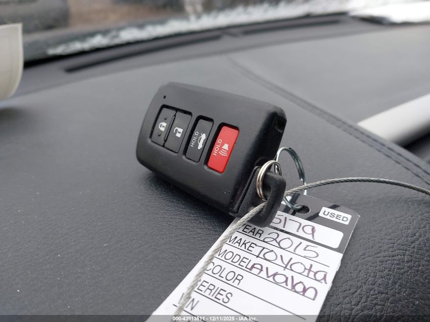 2015 Toyota Avalon Xle VIN: 4T1BK1EB8FU166783 Lot: 43913511