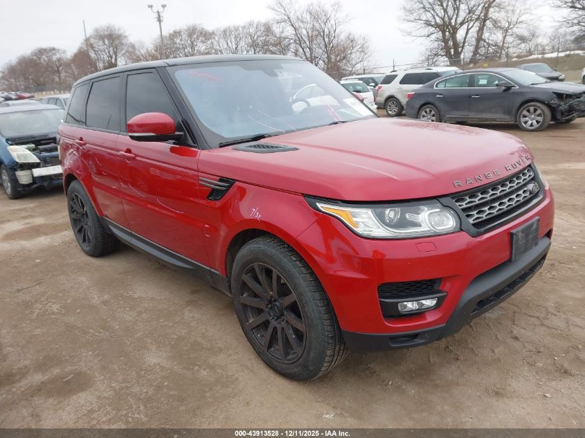 LAND ROVER RANGE ROVER SPORT 3.0L V6 TURBOCHARGED DIESEL SE TD6