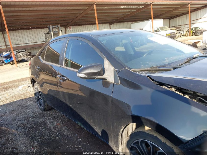 2015 Toyota Corolla S Plus VIN: 2T1BURHE7FC465231 Lot: 43913530