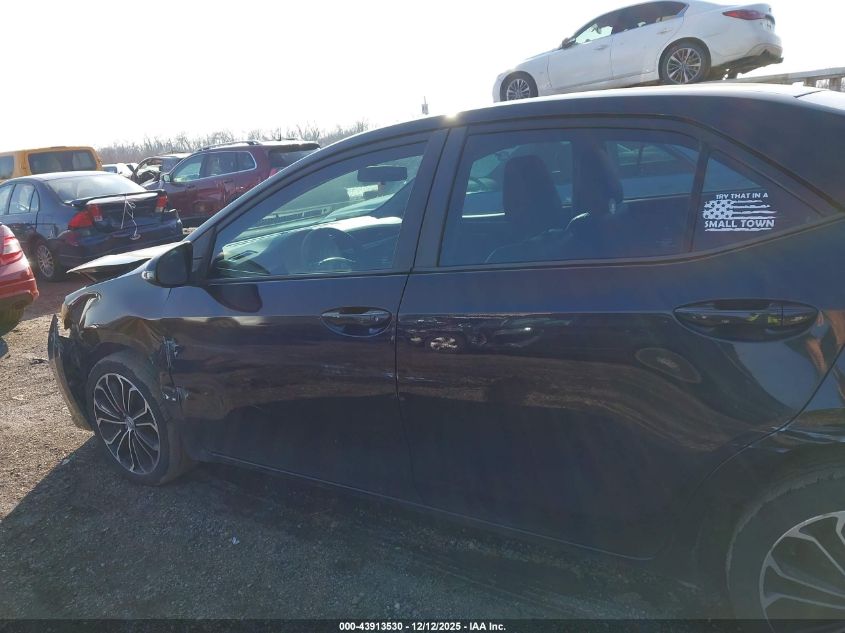 2015 Toyota Corolla S Plus VIN: 2T1BURHE7FC465231 Lot: 43913530