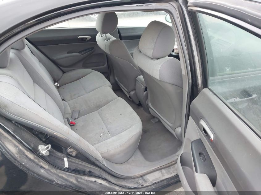 2009 Honda Civic Lx VIN: 19XFA16539E043963 Lot: 43913551