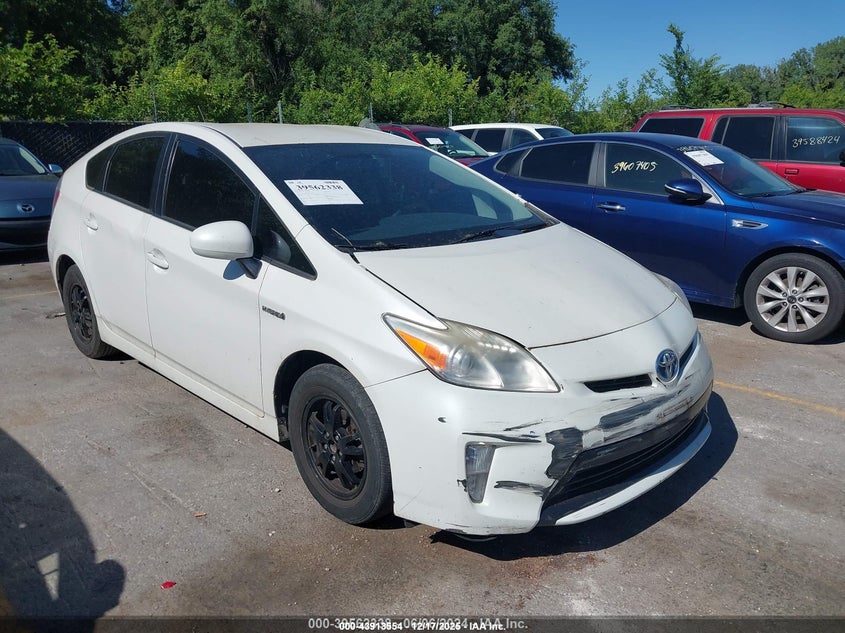 2012 TOYOTA PRIUS THREE