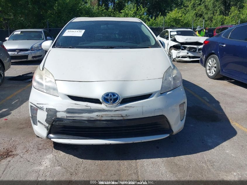 2012 Toyota Prius Three VIN: JTDKN3DUXC5397782 Lot: 43913554
