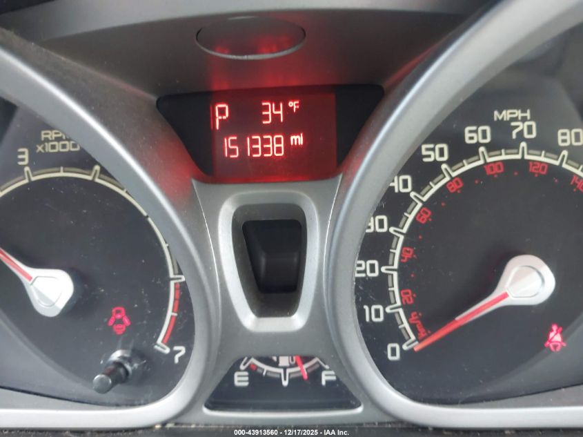 2011 Ford Fiesta Ses VIN: 3FADP4FJ2BM174209 Lot: 43913560