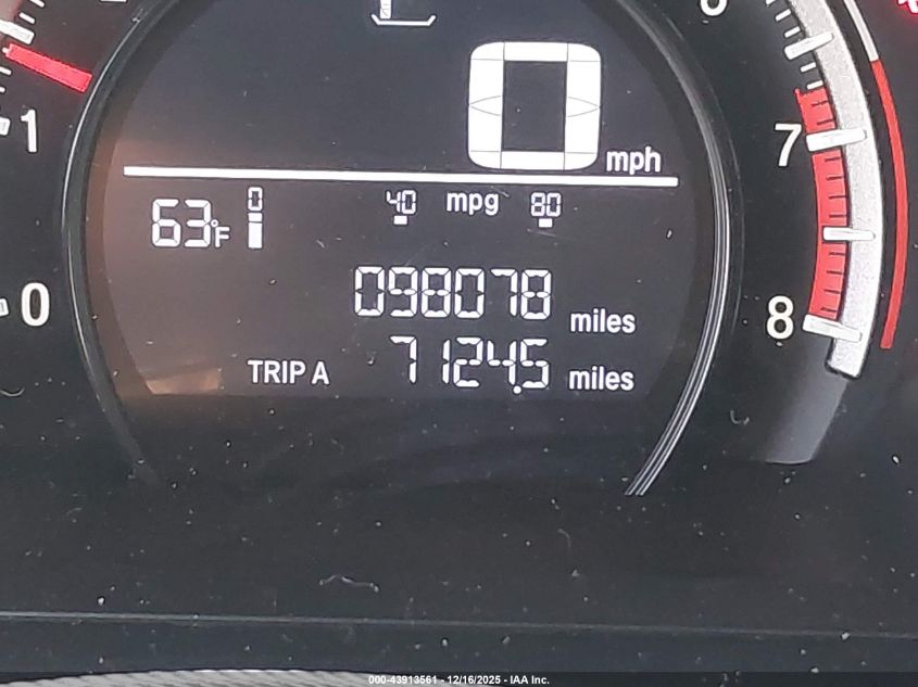 2016 Honda Civic Lx VIN: 19XFC2F58GE208922 Lot: 43913561