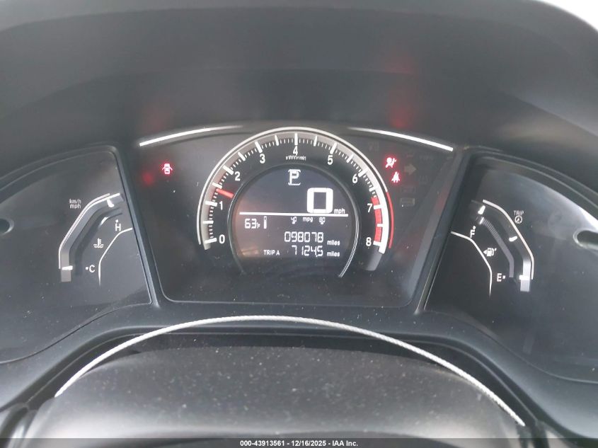 2016 Honda Civic Lx VIN: 19XFC2F58GE208922 Lot: 43913561