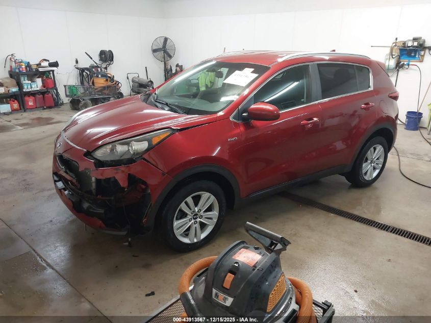 2017 Kia Sportage Lx VIN: KNDPMCAC3H7031646 Lot: 43913567