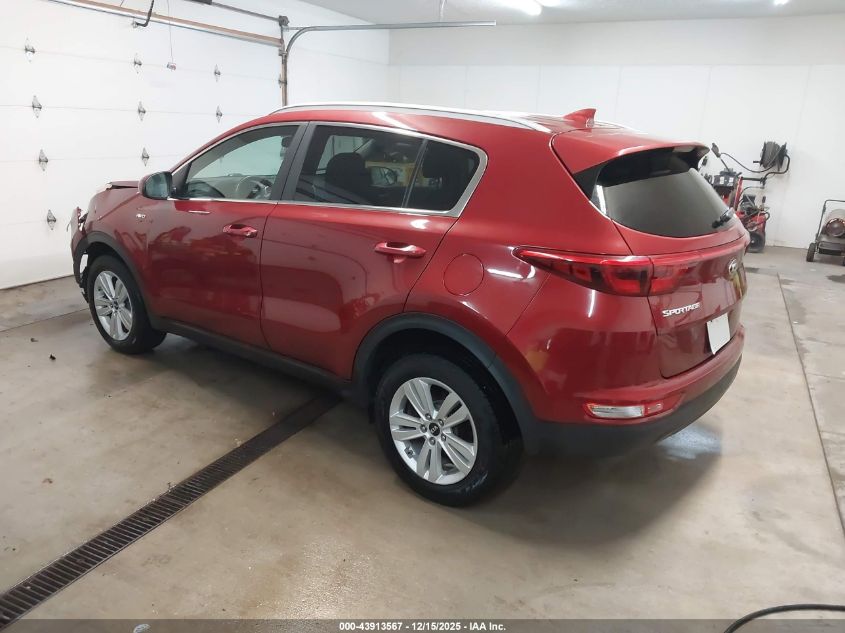 2017 Kia Sportage Lx VIN: KNDPMCAC3H7031646 Lot: 43913567