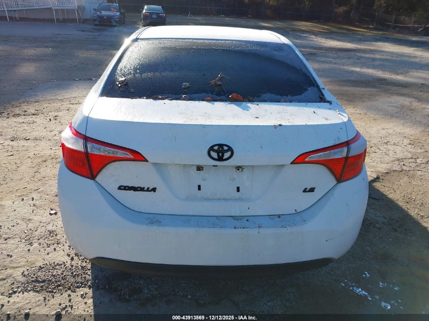 2014 Toyota Corolla Le Plus VIN: 5YFBURHE4EP084824 Lot: 43913569