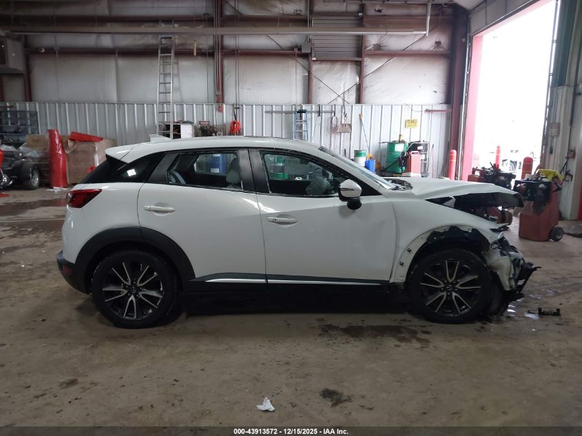 2016 Mazda Cx-3 Grand Touring VIN: JM1DKBD77G0113906 Lot: 43913572