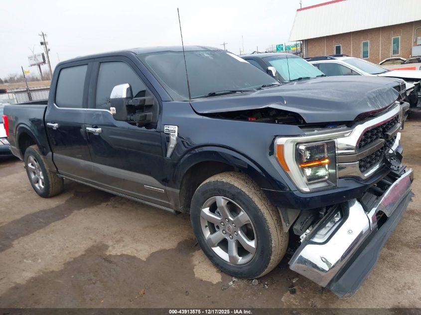 2022 Ford F150 Supercrew VIN: 1FTFW1ED7NFA09535 Lot: 43913575