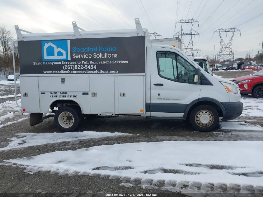2015 Ford Transit-350 Cutaway VIN: 1FDBF6PM2FKA95687 Lot: 43913579