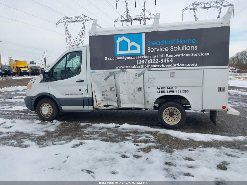 2015 Ford Transit-350 Cutaway VIN: 1FDBF6PM2FKA95687 Lot: 43913579