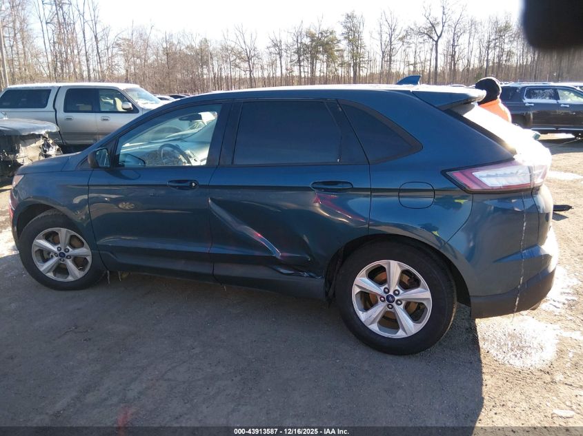 2016 Ford Edge Se VIN: 2FMPK3G90GBC30253 Lot: 43913587