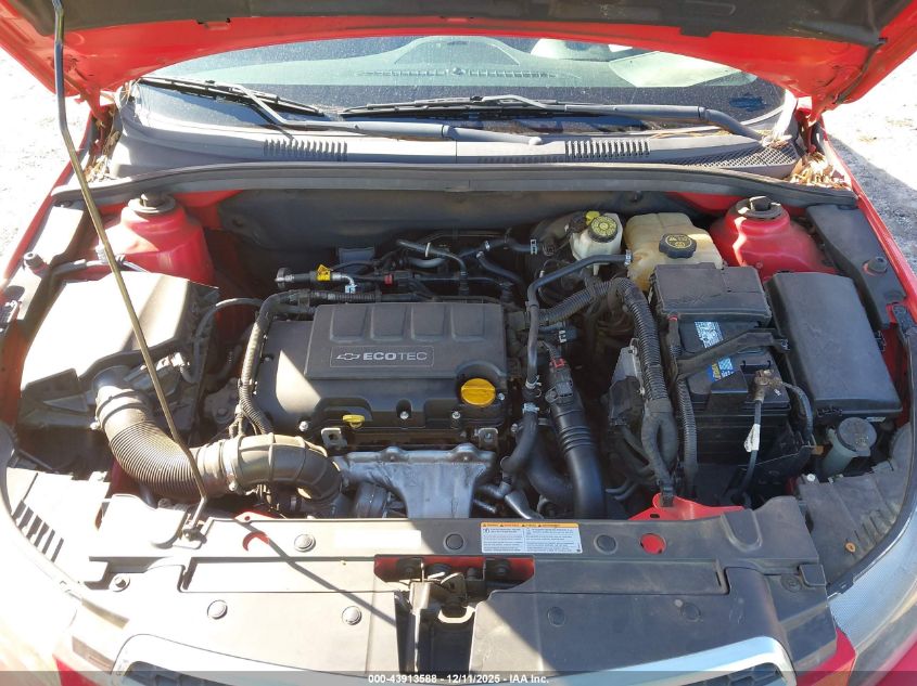 2014 Chevrolet Cruze VIN: 1G1PESSBXE7365416 Lot: 43913588