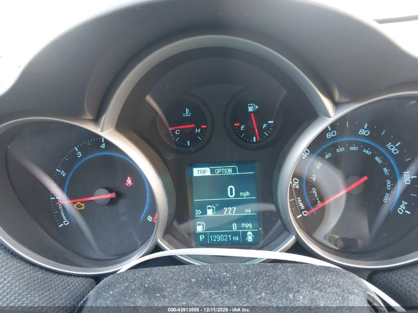 2014 Chevrolet Cruze VIN: 1G1PESSBXE7365416 Lot: 43913588