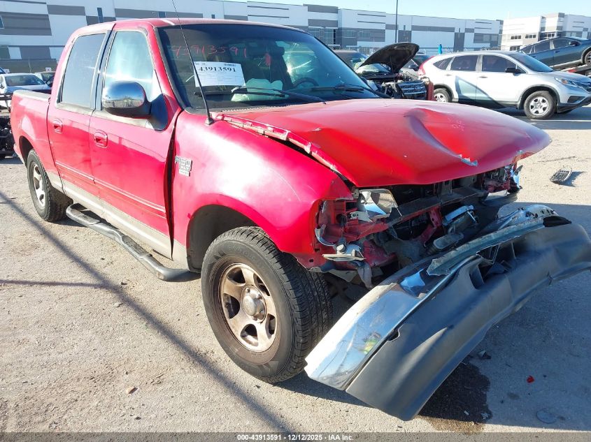 2001 Ford F-150 Supercrew Harley-Davidson/King Ranch/Lariat/Xlt VIN: 1FTRW07L91KE51004 Lot: 43913591