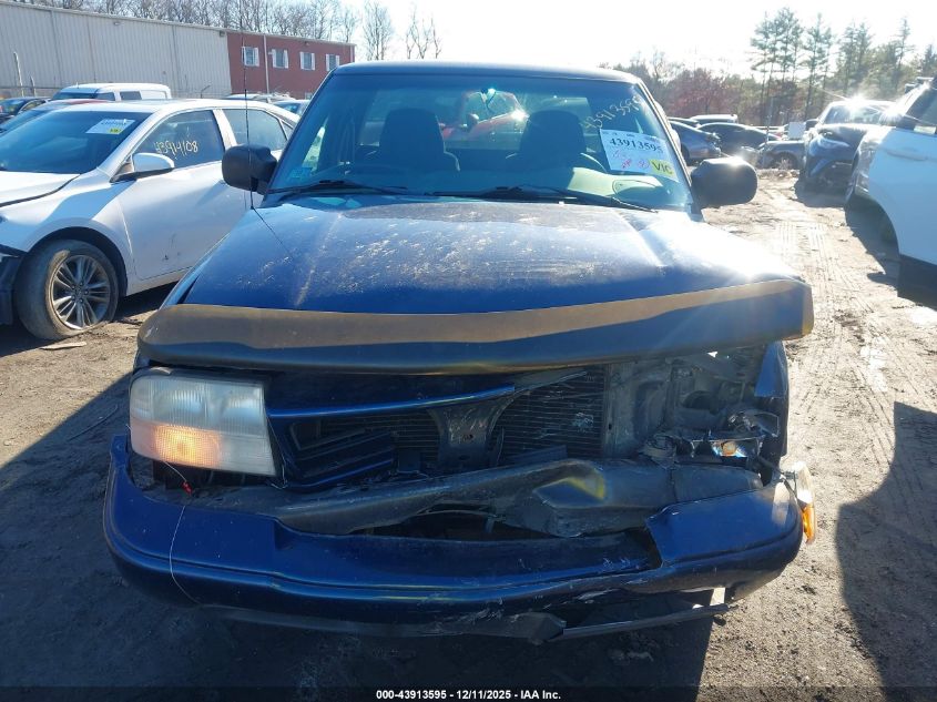 2001 GMC Sonoma Sls VIN: 1GTCS19W618161489 Lot: 43913595