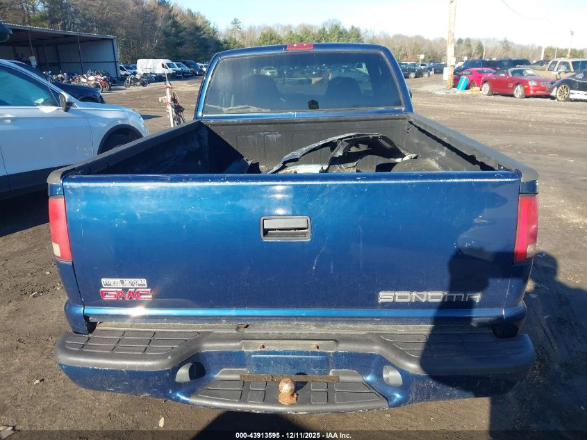 2001 GMC Sonoma Sls VIN: 1GTCS19W618161489 Lot: 43913595