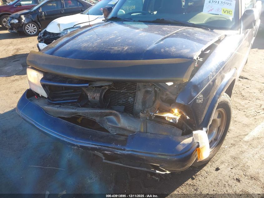 2001 GMC Sonoma Sls VIN: 1GTCS19W618161489 Lot: 43913595