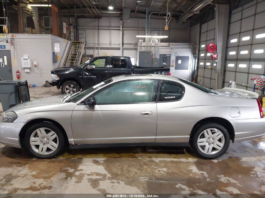 2006 Chevrolet Monte Carlo Lt VIN: 2G1WK151069228700 Lot: 43913610