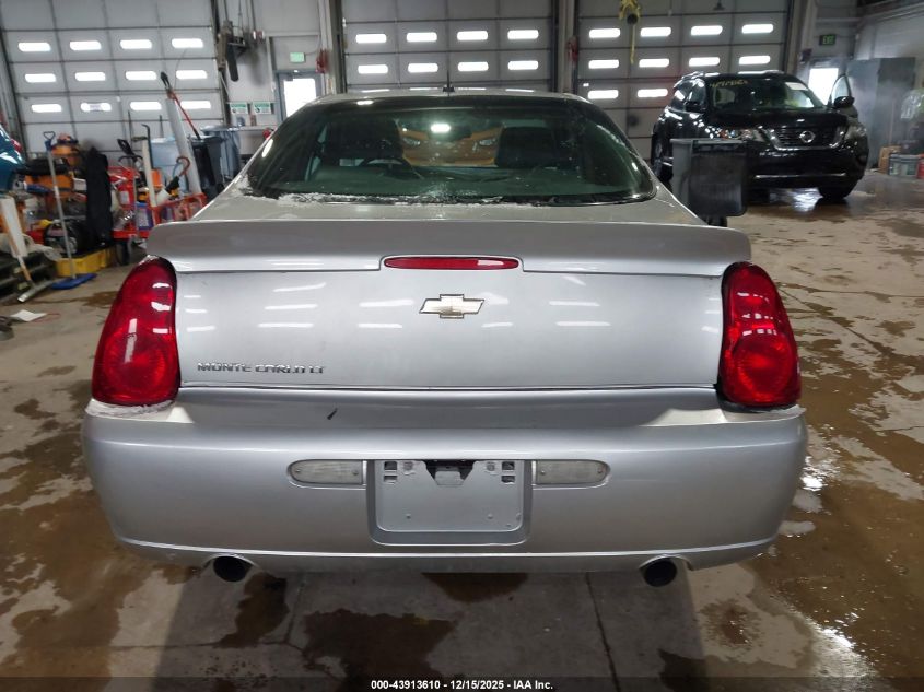 2006 Chevrolet Monte Carlo Lt VIN: 2G1WK151069228700 Lot: 43913610