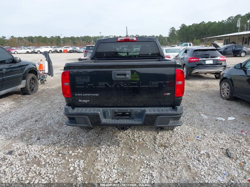 2021 Chevrolet Colorado 2Wd Short Box Wt VIN: 1GCGSBEN9M1182760 Lot: 43913617