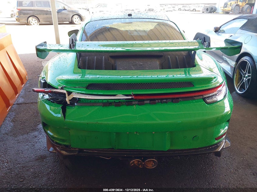2022 Porsche 911 Gt3 VIN: WP0AC2A93NS269531 Lot: 43913634