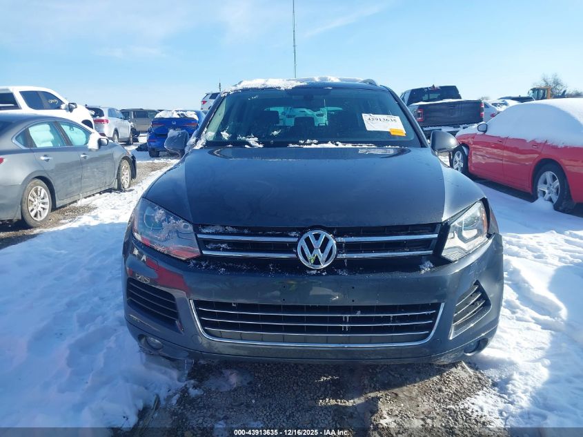 2013 Volkswagen Touareg Vr6 Sport VIN: WVGEF9BP1DD012512 Lot: 43913635