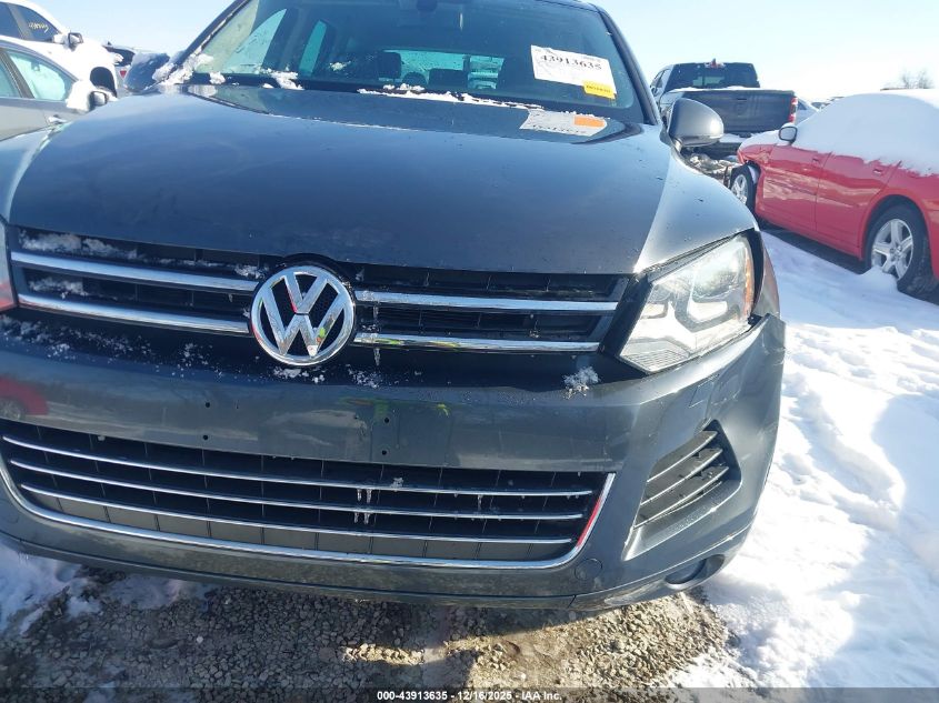 2013 Volkswagen Touareg Vr6 Sport VIN: WVGEF9BP1DD012512 Lot: 43913635