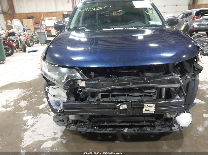 2020 Mitsubishi Outlander Es 2.4 S-Awc VIN: JA4AZ3A38LZ016963 Lot: 43913650