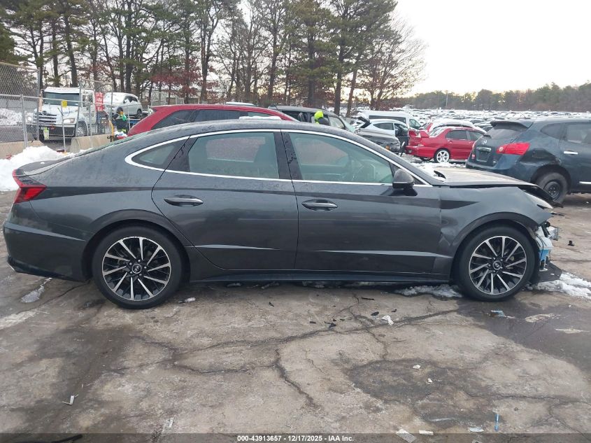 2020 Hyundai Sonata Sel Plus VIN: 5NPEJ4J28LH004332 Lot: 43913657
