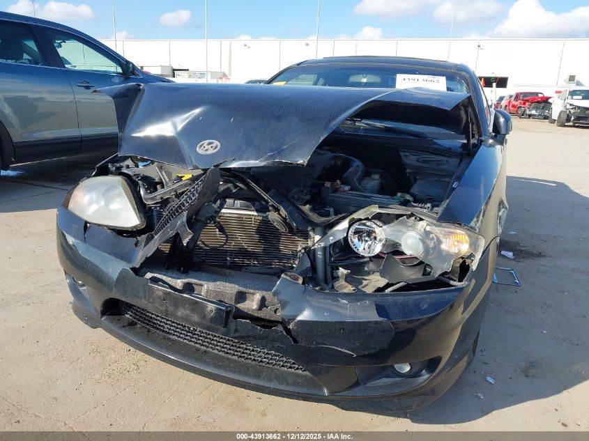 2006 Hyundai Tiburon Gt/Gt Limited/Se VIN: KMHHN65FX6U213779 Lot: 43913662