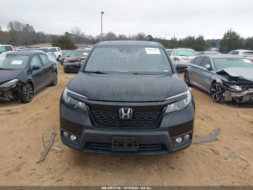 2021 Honda Passport Awd Ex-L VIN: 5FNYF8H54MB040833 Lot: 43913738